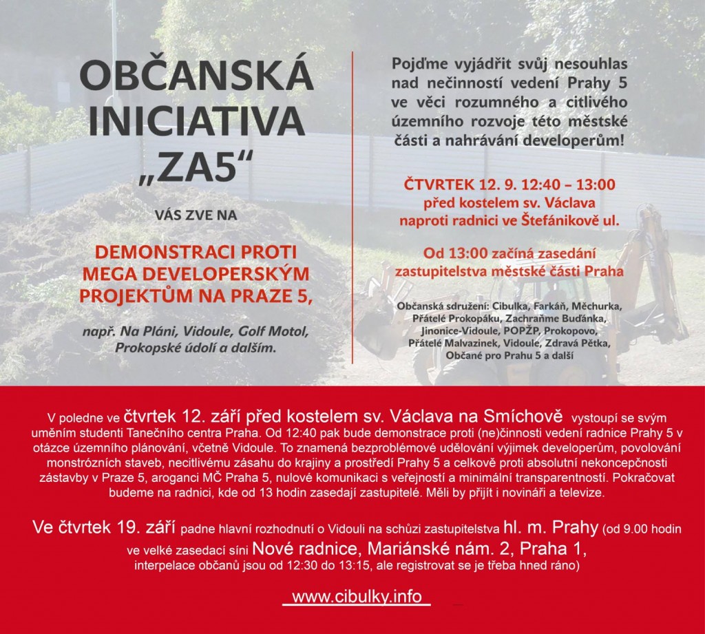 Za5 starostovi Prahy 5 a koalici UNP